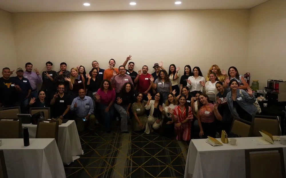 Participantes durante el taller